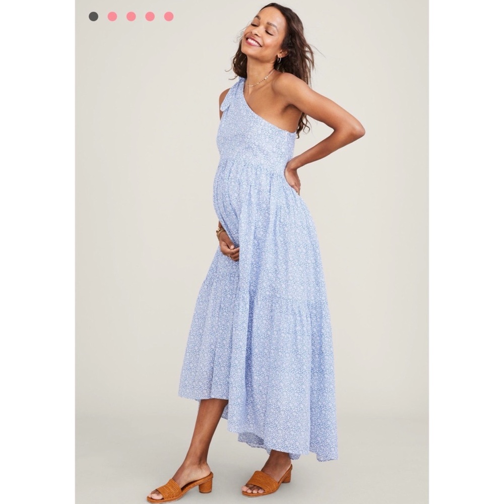NEW. HATCH Iona Dress in Sky Wildflower Size 2
